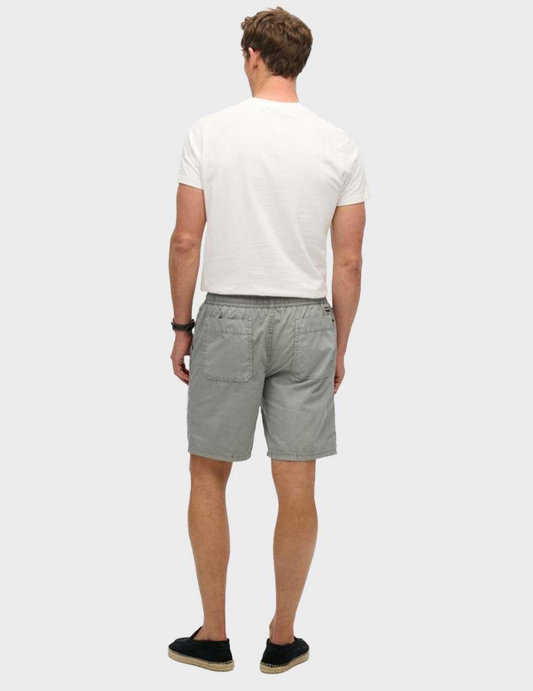 Superdry Essentials Walk pantalón corto gris para hombre