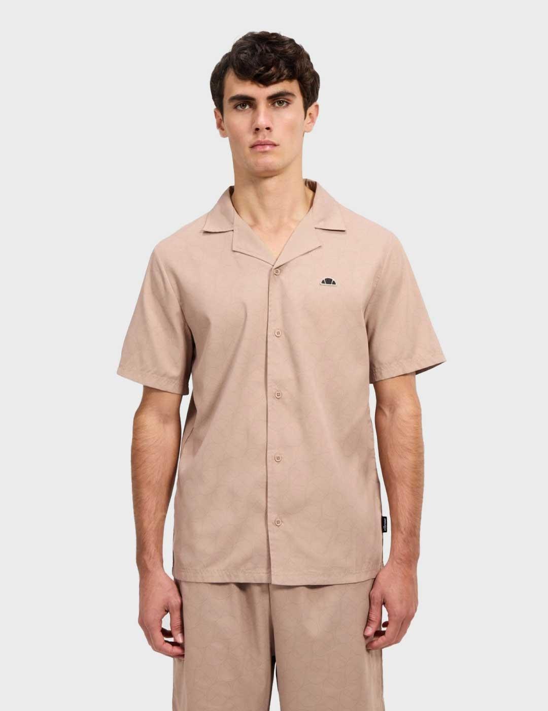 Ellesse Orvieta camisa marrón para hombre