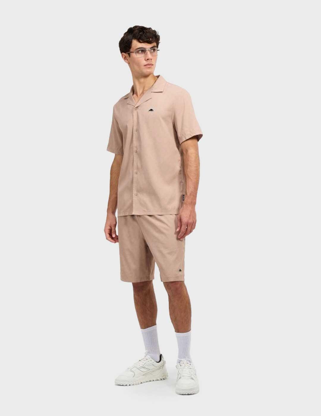 Ellesse Orvieta camisa marrón para hombre