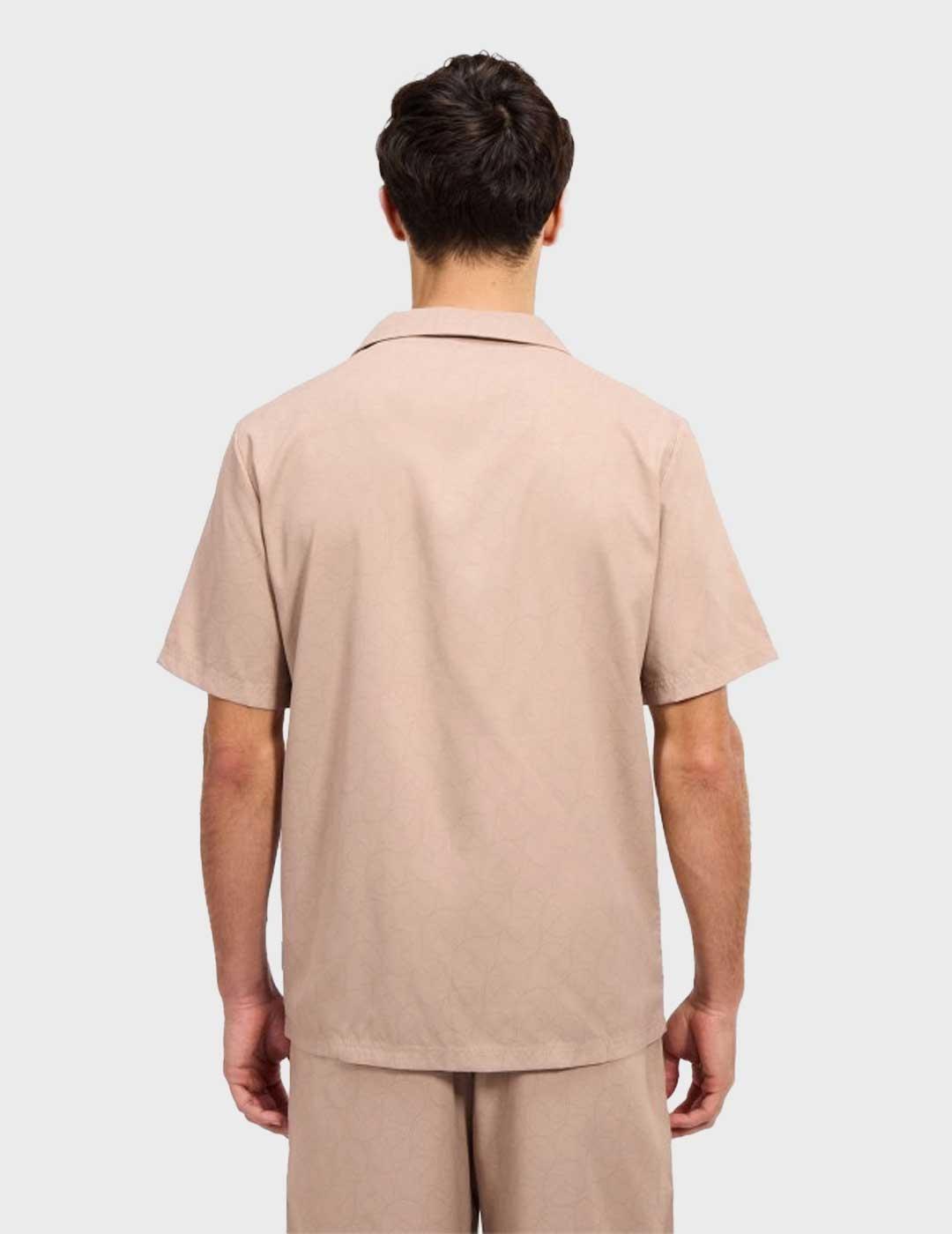 Ellesse Orvieta camisa marrón para hombre