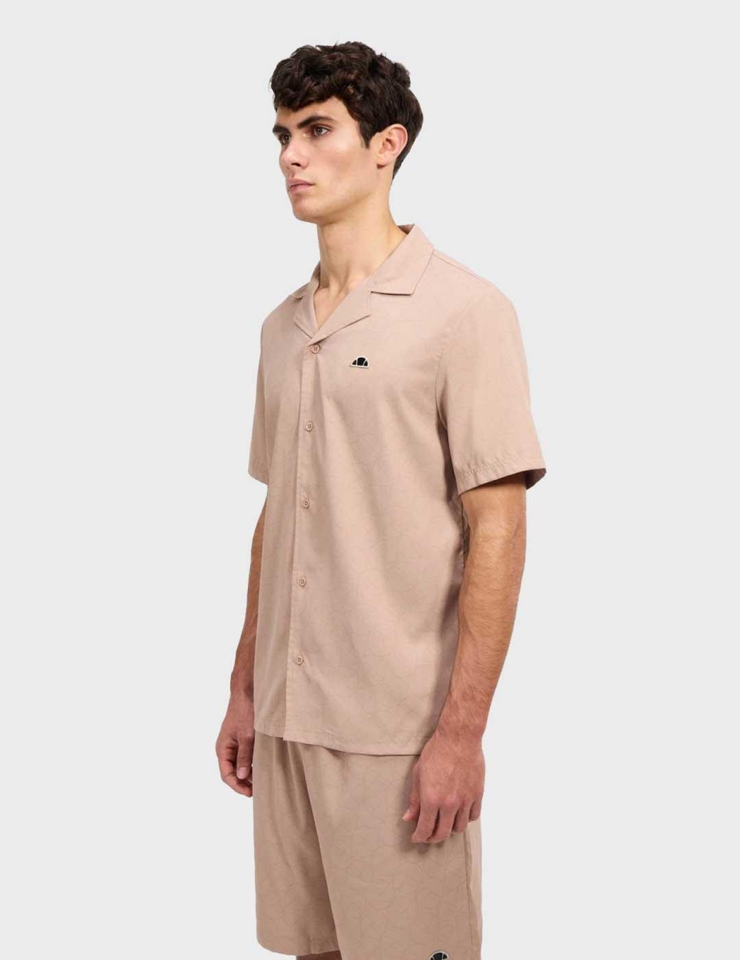 Ellesse Orvieta camisa marrón para hombre
