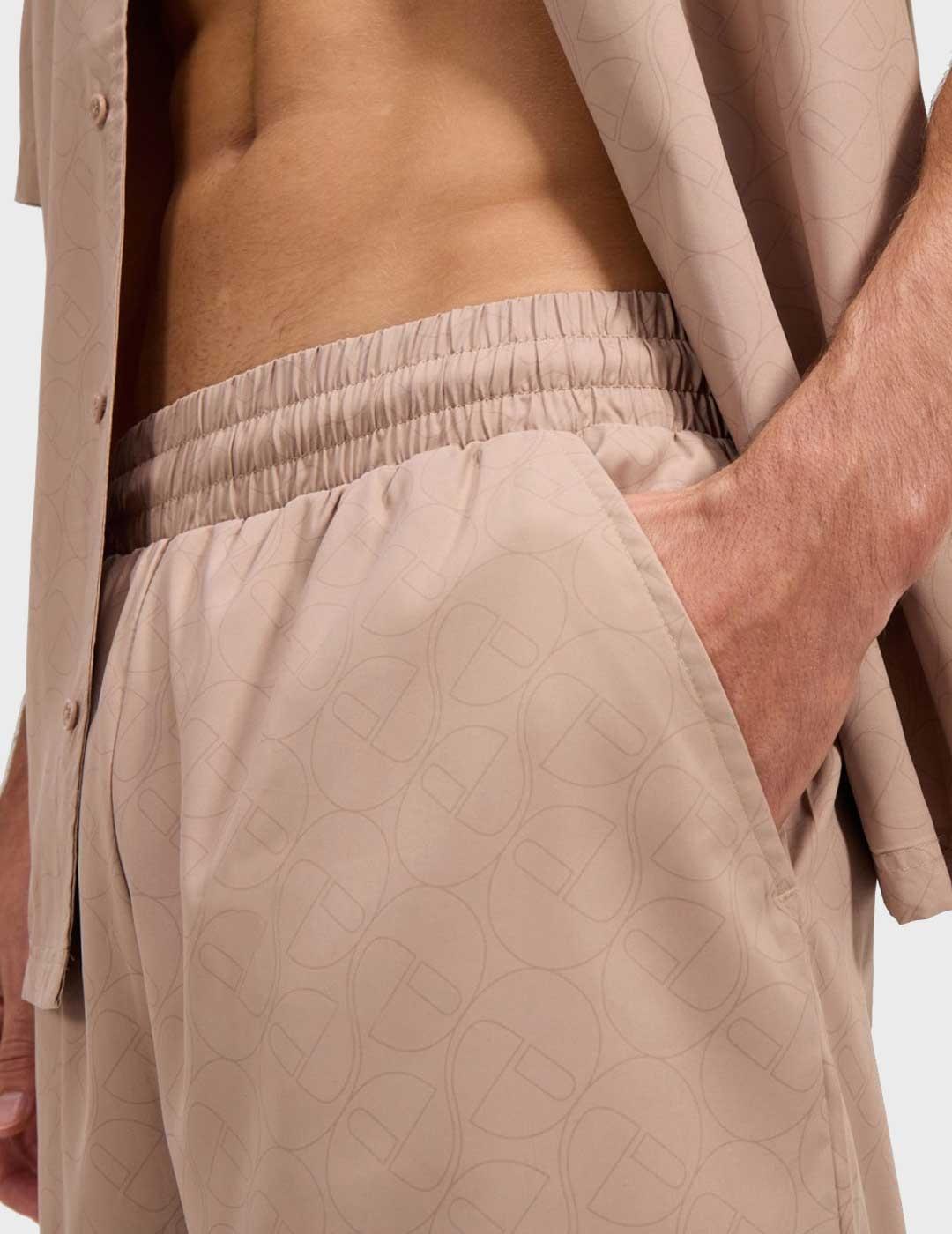 Ellesse Ravello pantalón corto marrón para hombre