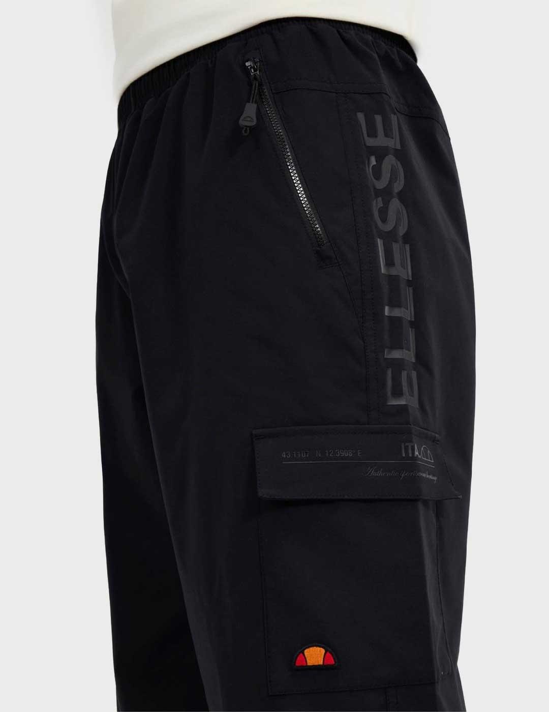 Ellesse Cercola pantalón negro cargo para hombre