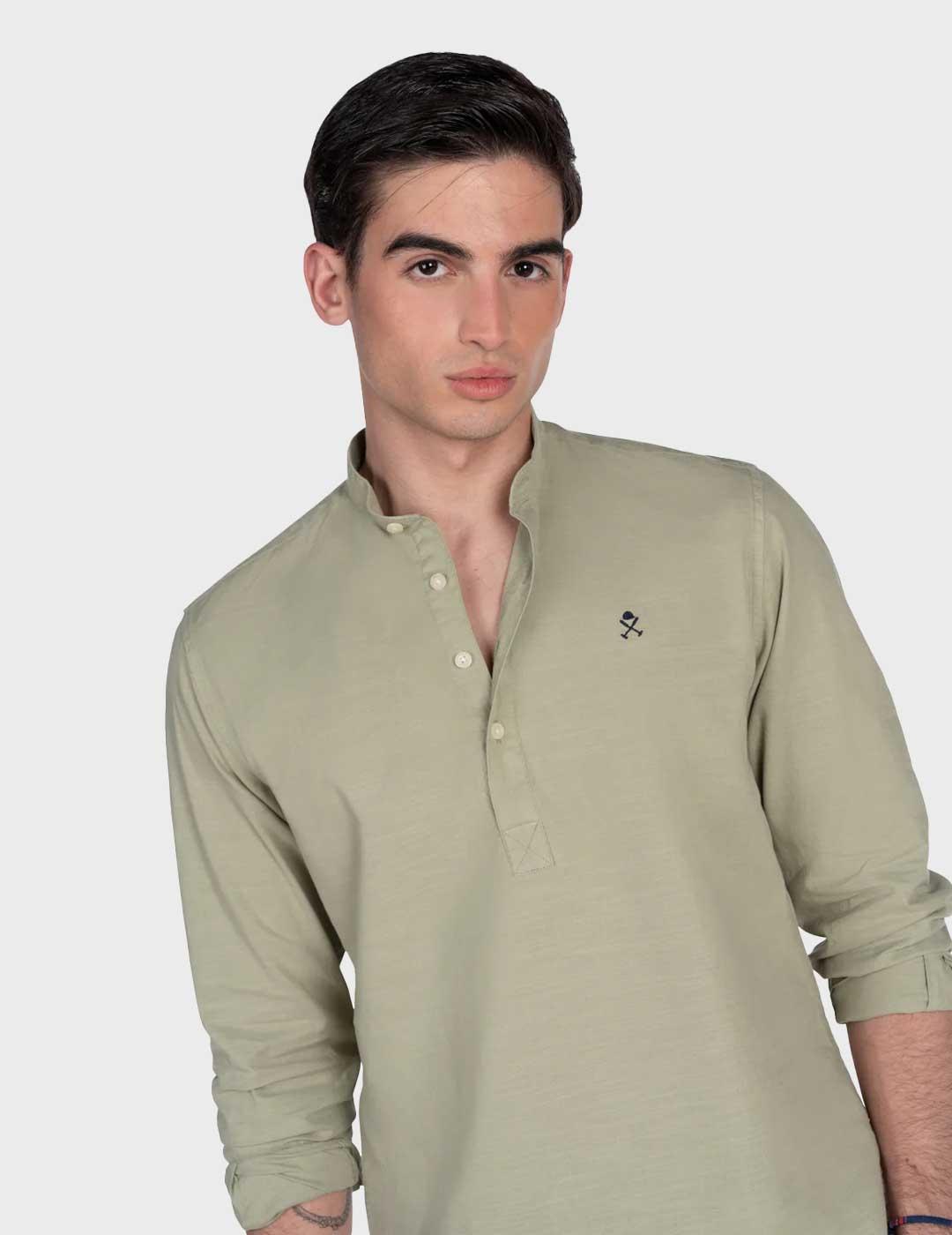 Harper & Neyer Valley polo verde para hombre