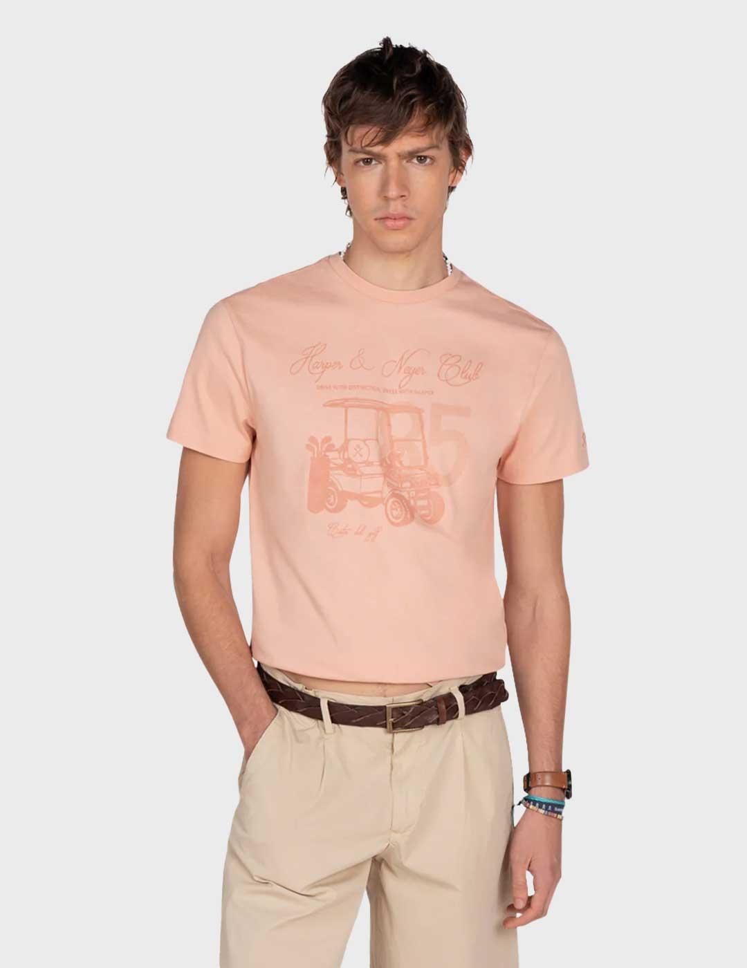 Harper & Neyer Marbella camiseta rosa para hombre