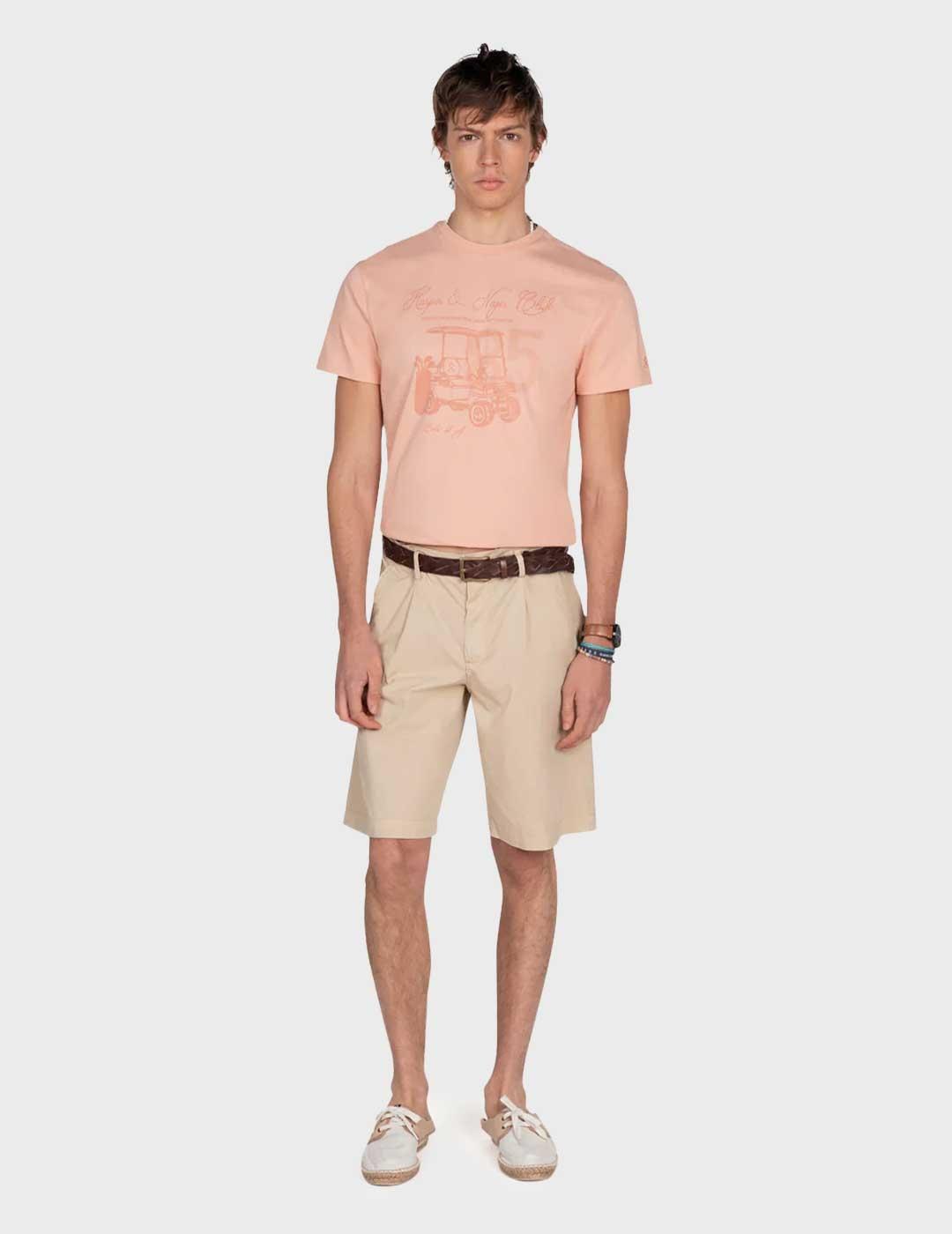 Harper & Neyer Marbella camiseta rosa para hombre