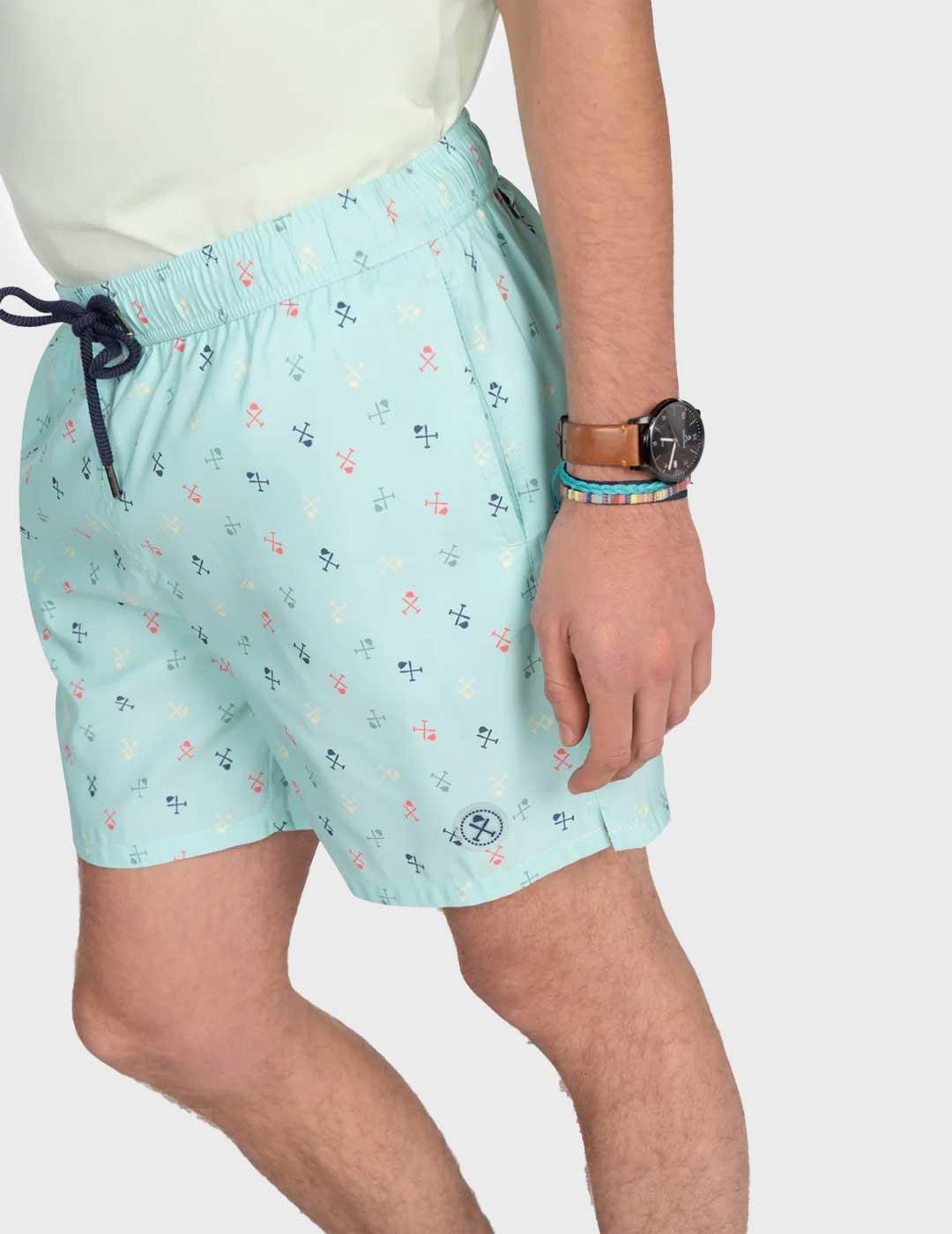 Harper & Neyer Icon bañador turquesa para hombre