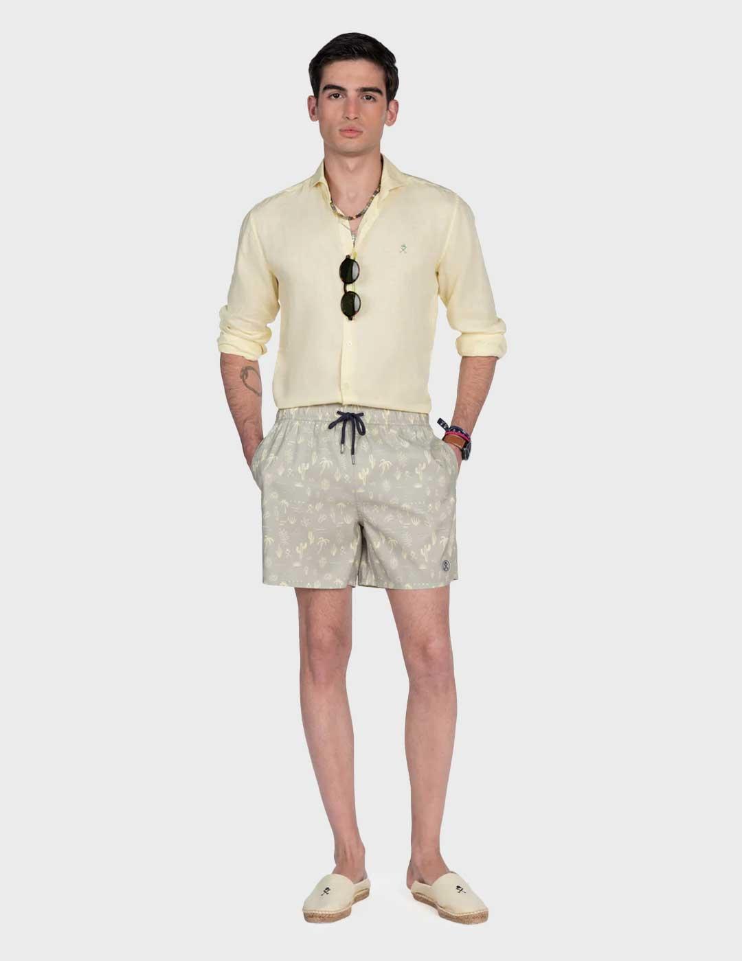 Harper & Neyer Desert bañador verde para hombre