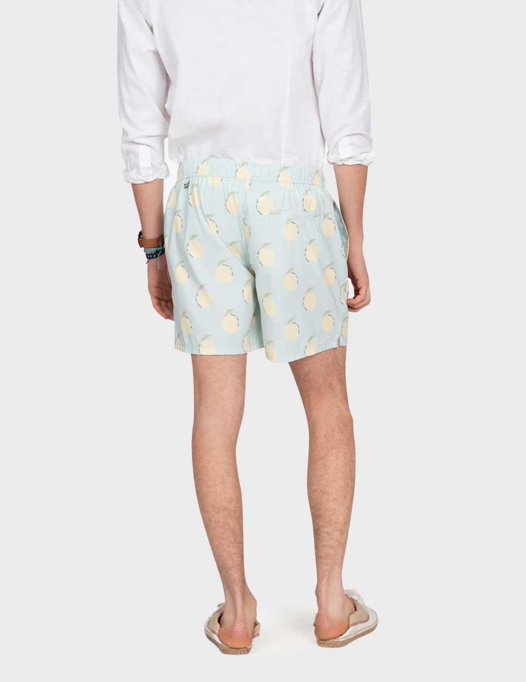 Harper & Neyer Macedonia bañador turquesa para hombre