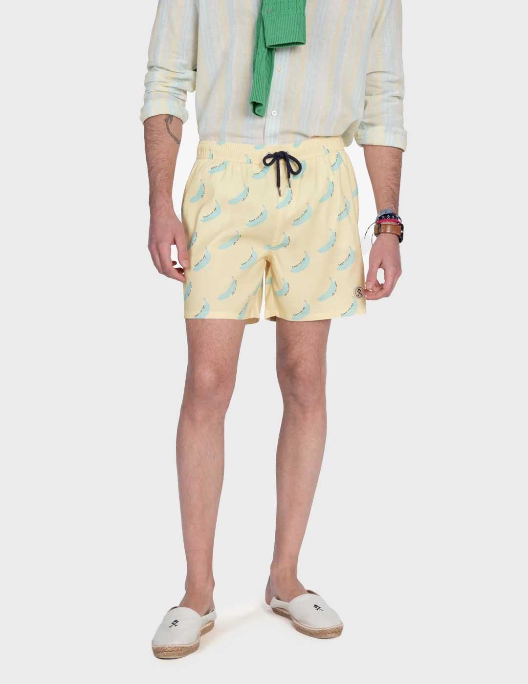 Harper & Neyer Macedonia bañador amarillo para hombre