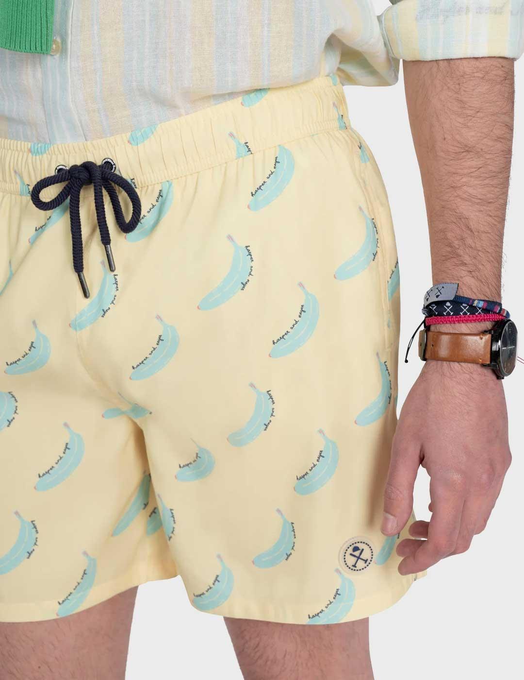 Harper & Neyer Macedonia bañador amarillo para hombre