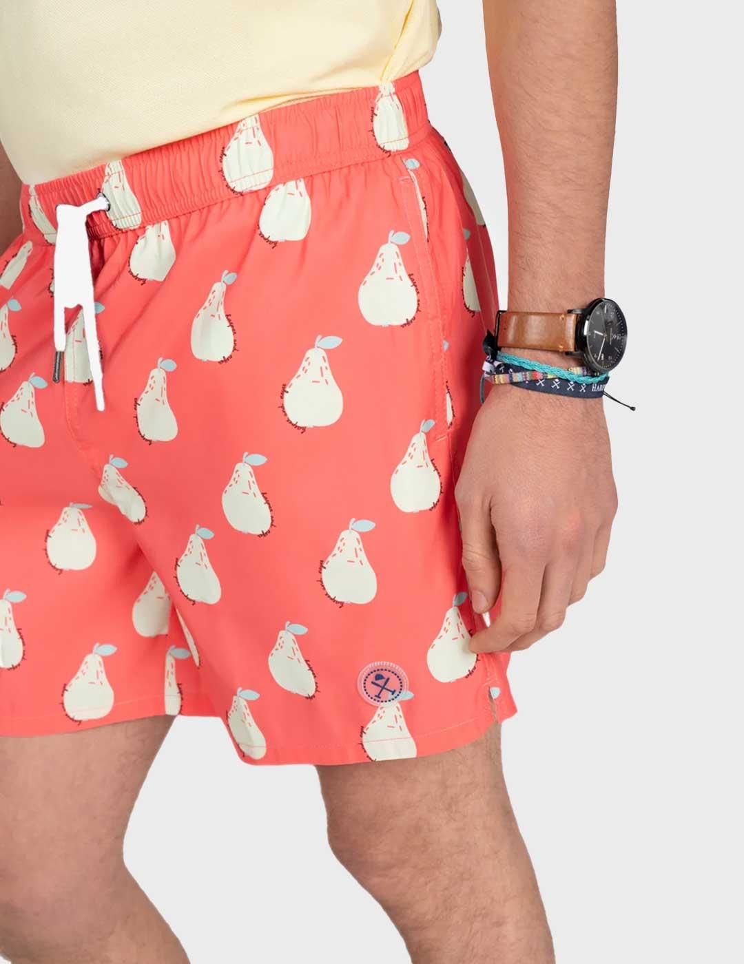 Harper & Neyer Macedonia bañador coral para hombre