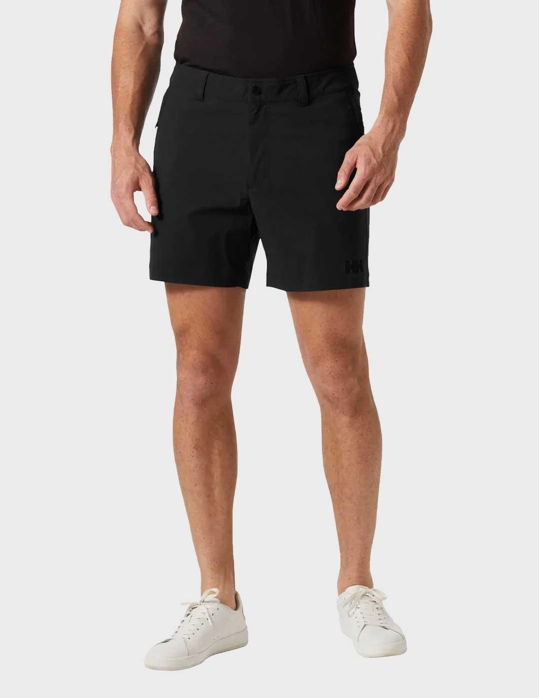 Helly Hansen Move QD 6' pantalón negro corto para hombre