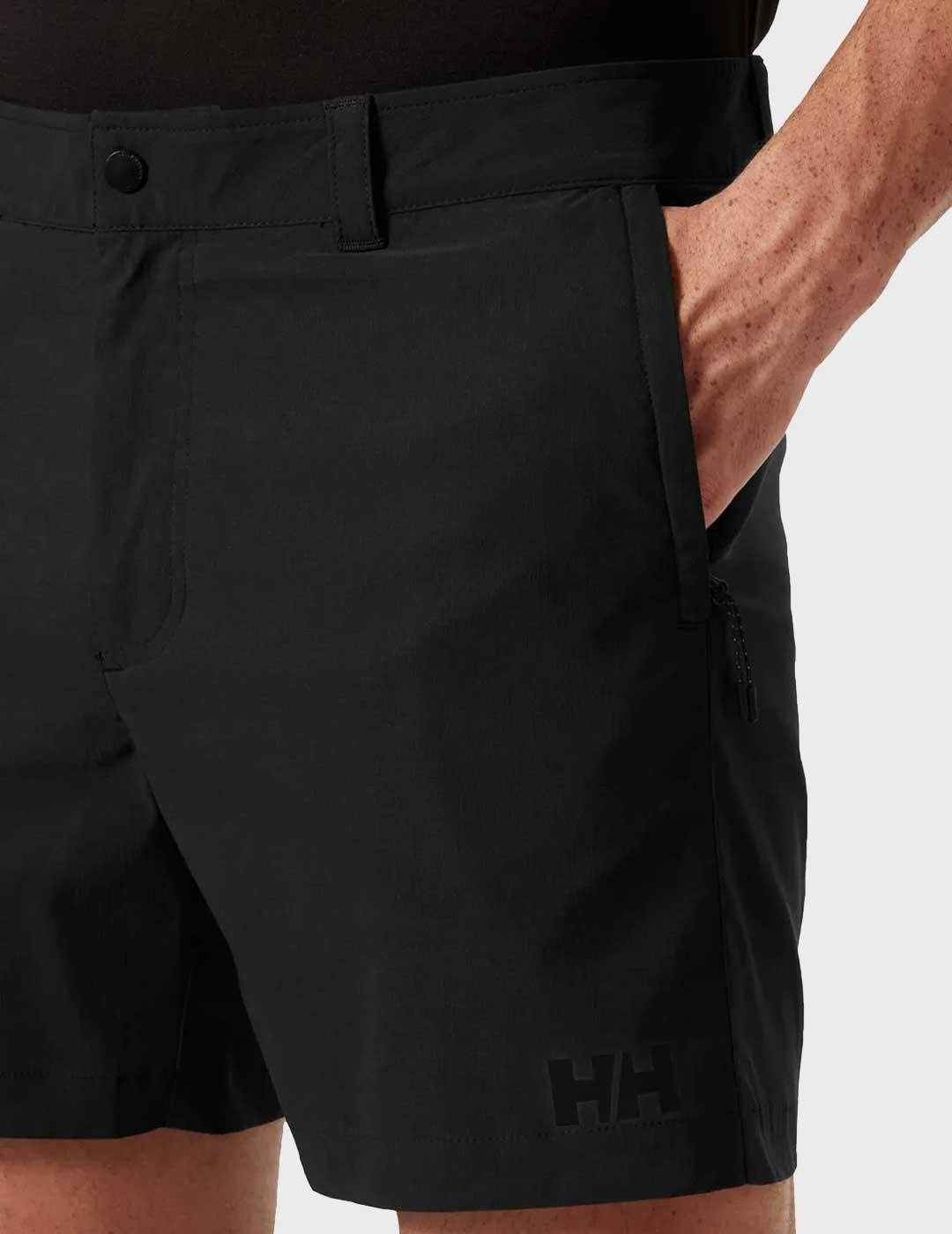 Helly Hansen Move QD 6' pantalón negro corto para hombre