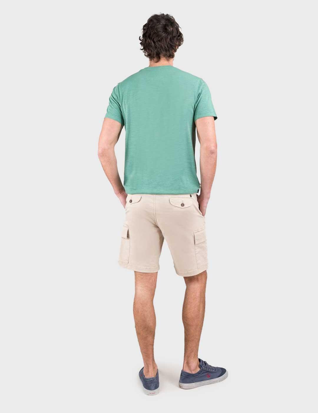 El Ganso bermuda beige cargo para hombre