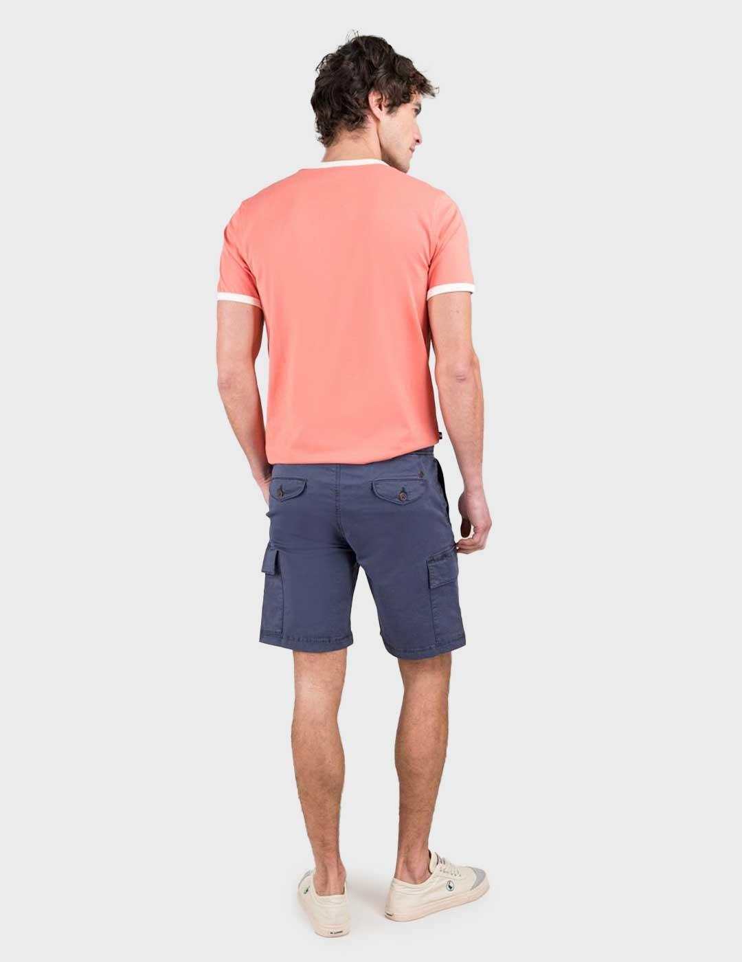 El Ganso bermuda azul marino cargo para hombre