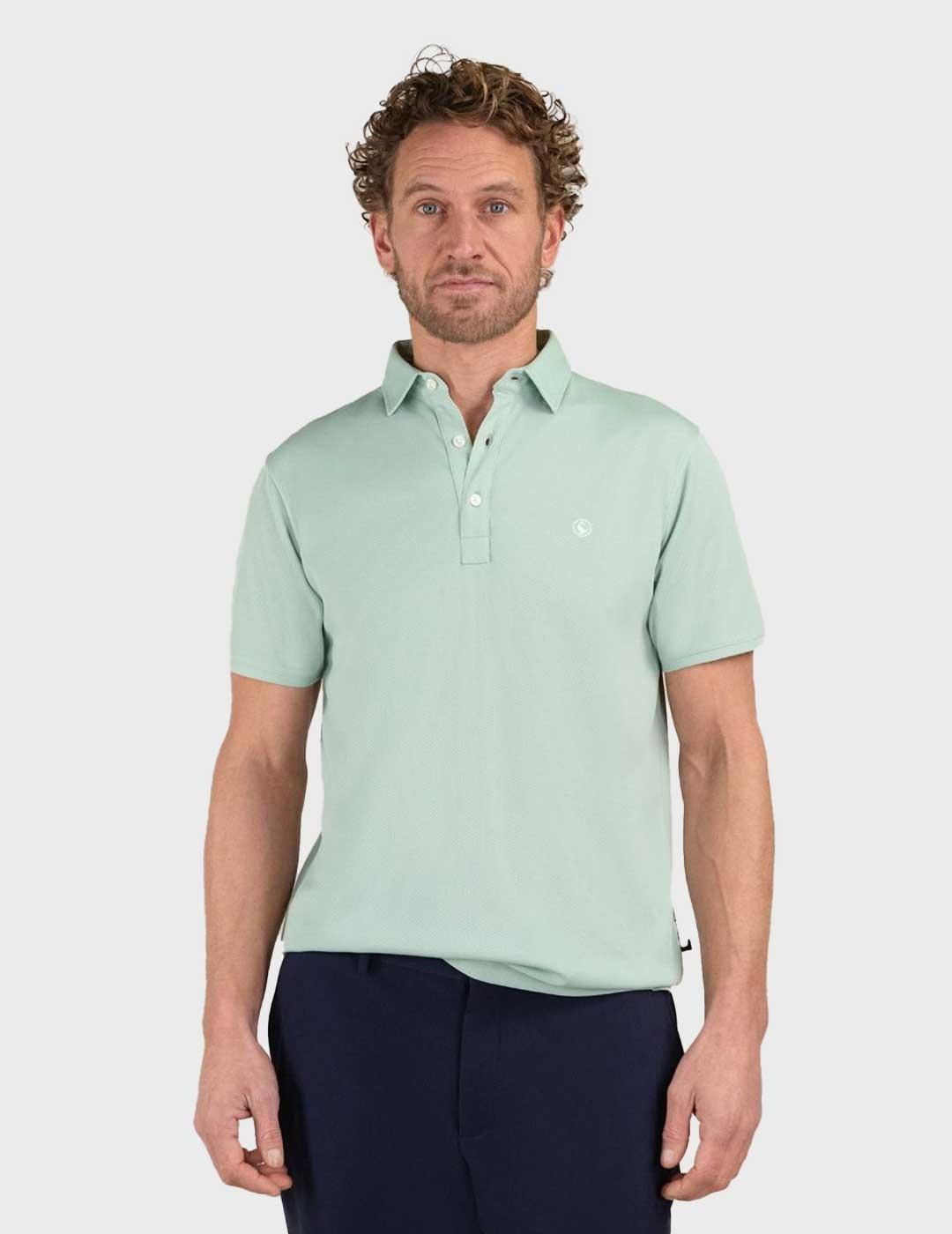 El Ganso Sepiia polo blanco para hombre