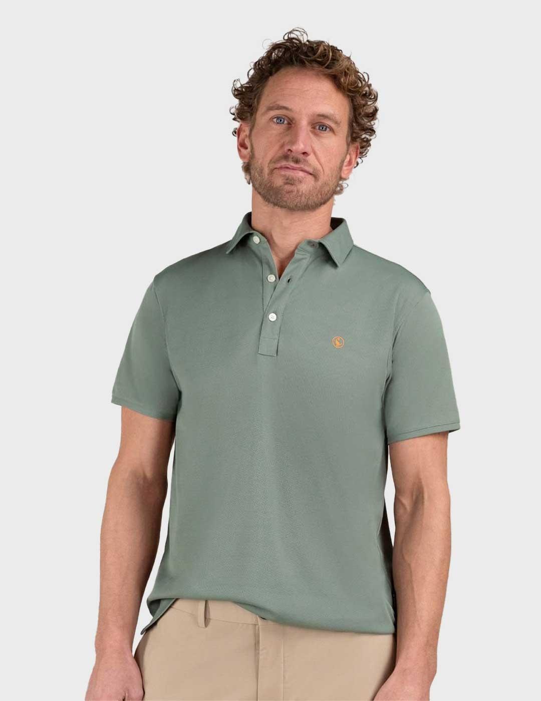 El Ganso Sepiia polo blanco para hombre