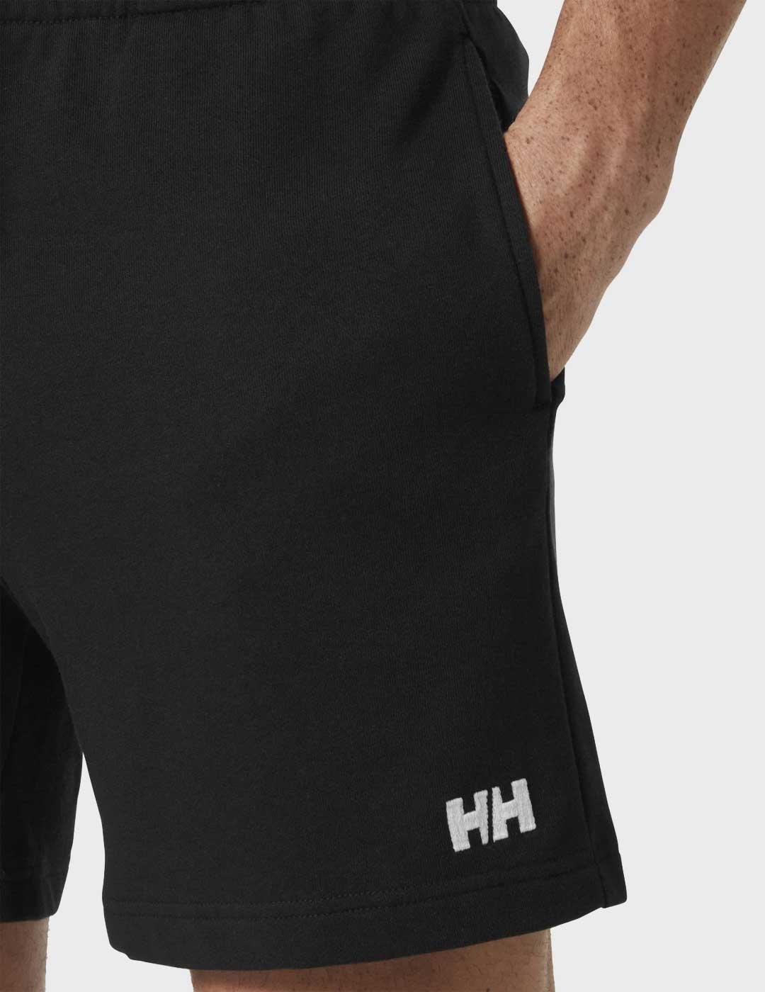 Helly Hansen Terry Loop pantalón corto negro para hombre