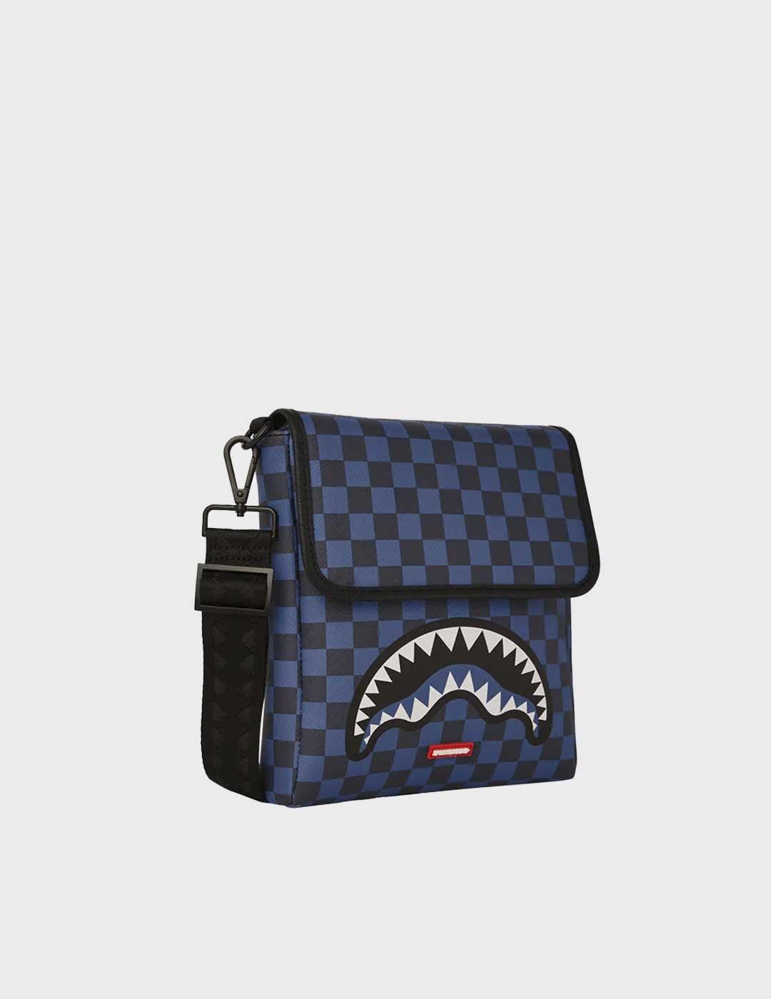 Sprayground Midnight Sip bandolera azul para hombre y mujer