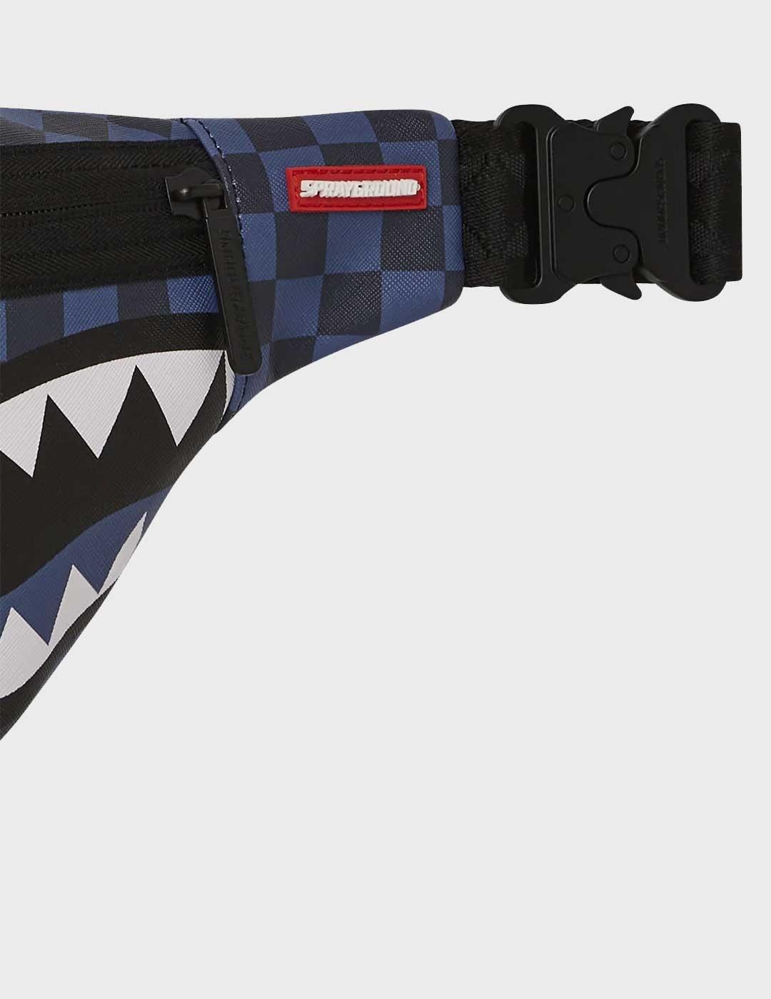 Sprayground Mignight Sip riñonera azul para hombre y mujer