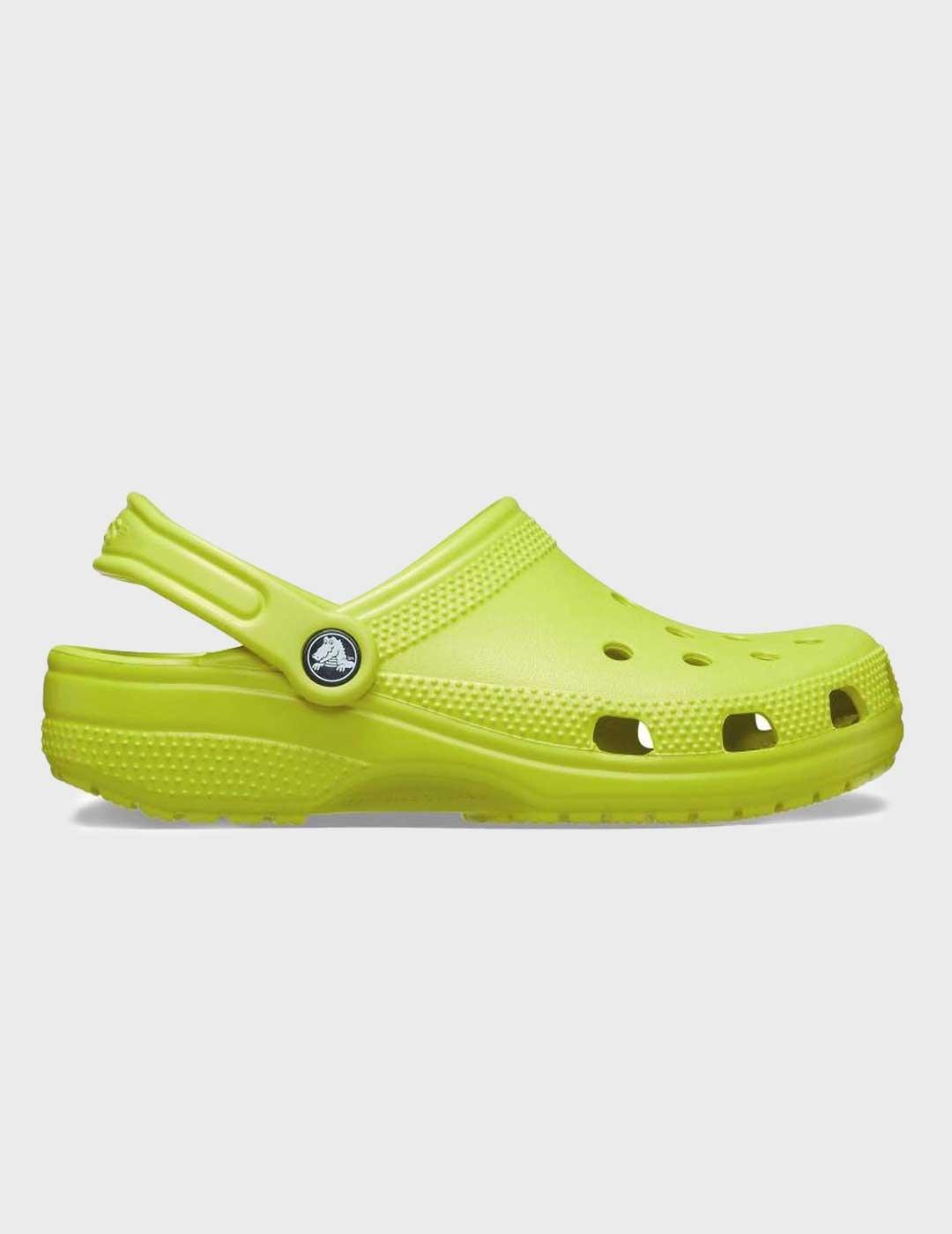 Crocs Classic U zuecos verdes para hombre y mujer