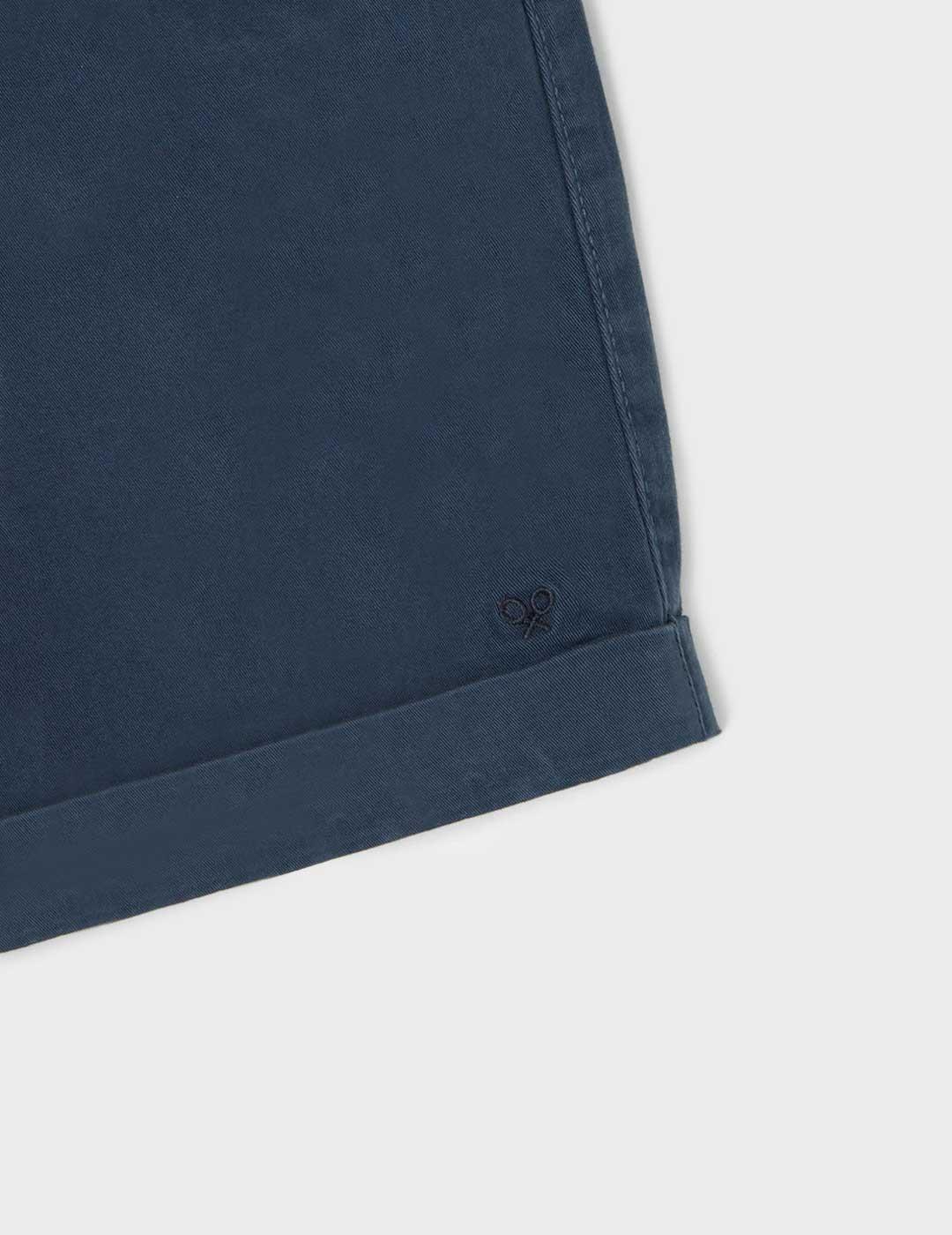 Silbon bermuda azul marino para hombre