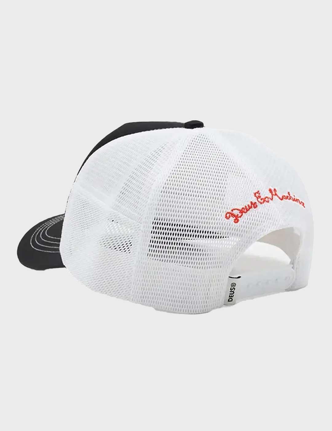 Deus Shield Luxx gorra negra para hombre y mujer