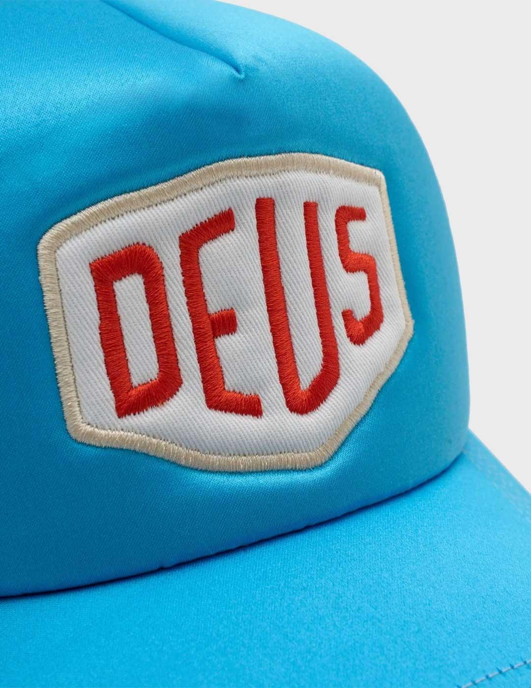 Deus Shield Luxx gorra azul para hombre y mujer