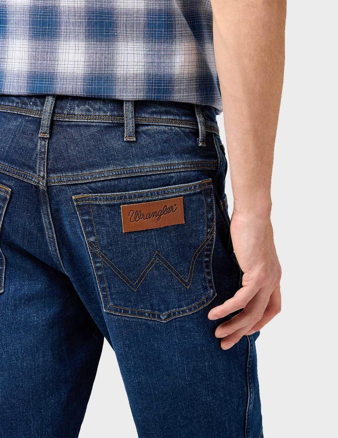 Wrangler Texas pantalón corto azul para hombre