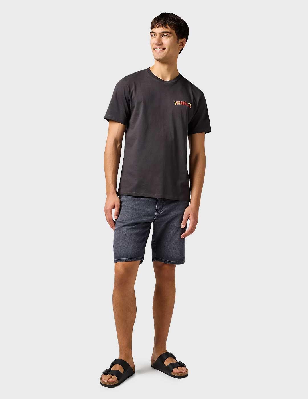 Wrangler Texas pantalón corto negro para hombre