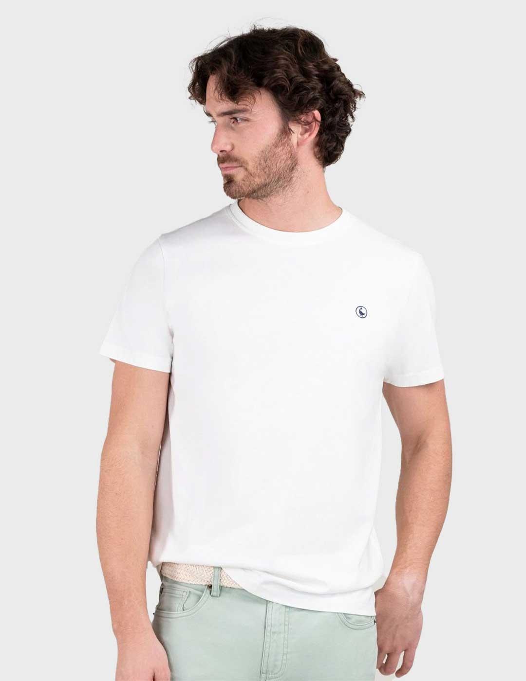 El Ganso camiseta blanca para hombre