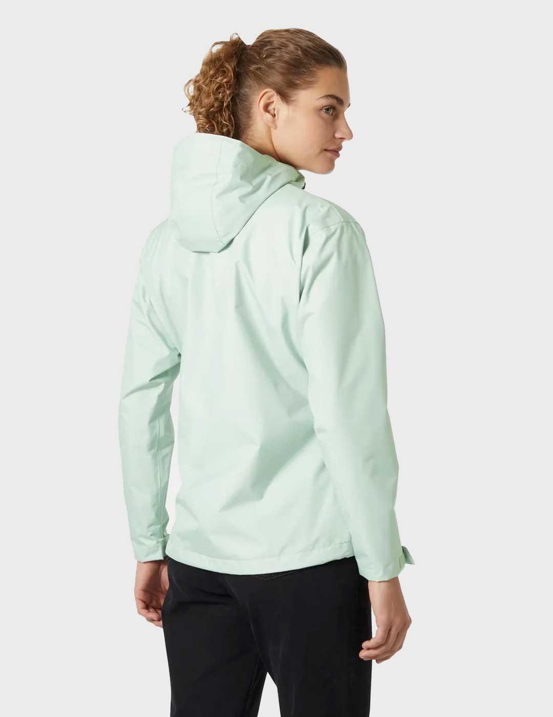 Helly Hansen Seven chaqueta verde para mujer