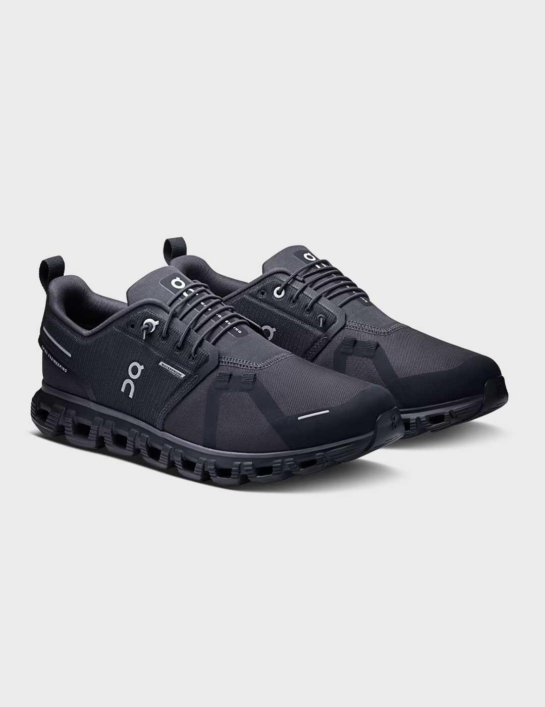 On Running Cloud 6 Waterproof zapatilla negra para hombre