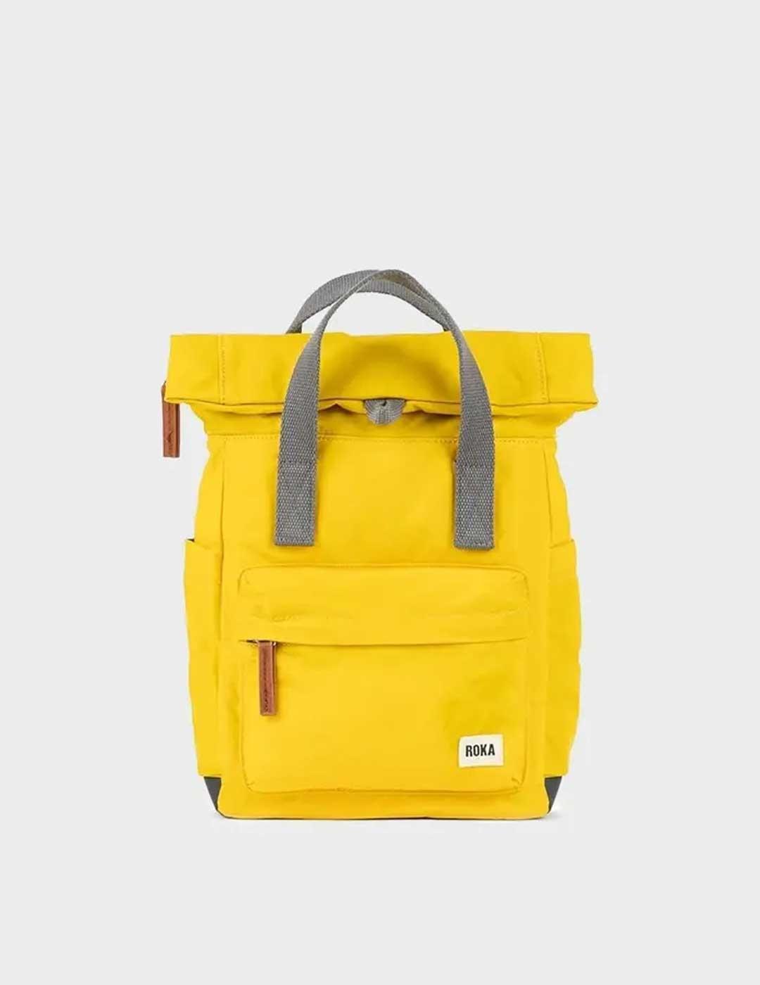 Roka Canfield mochila amarilla para hombre y mujer