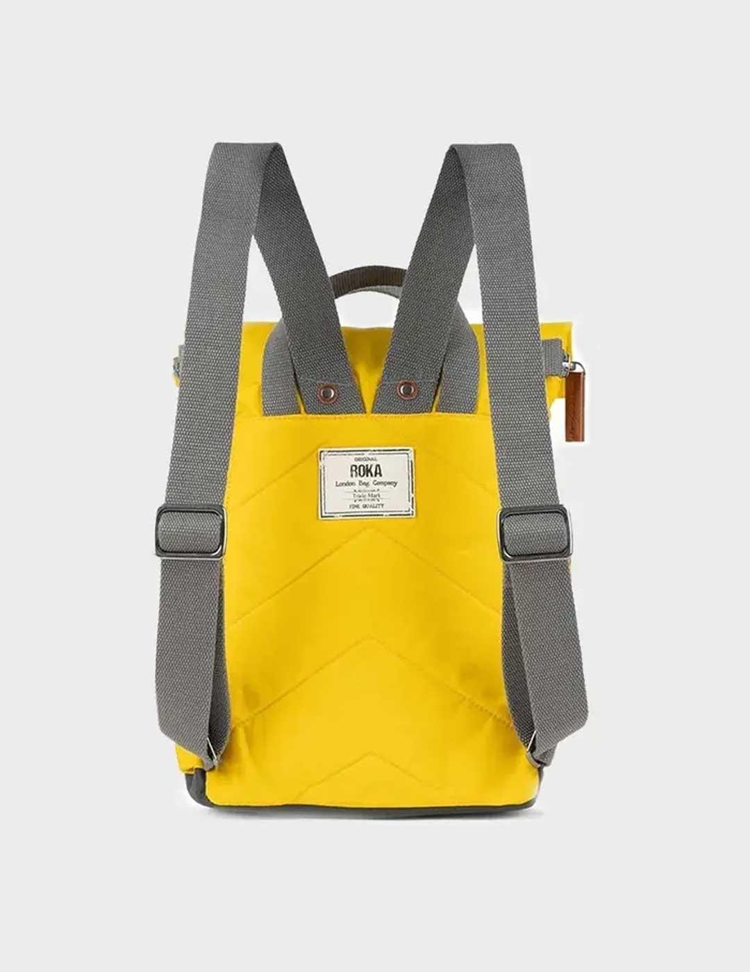 Roka Canfield mochila amarilla para hombre y mujer