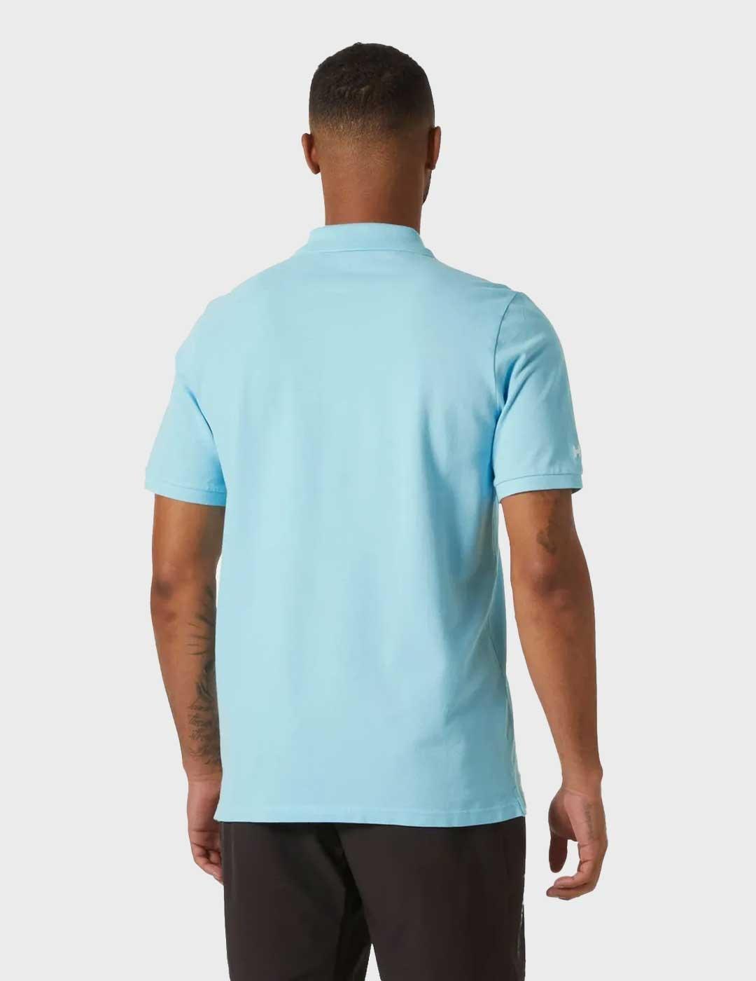 Helly Hansen Marstrand polo azul claro para hombre