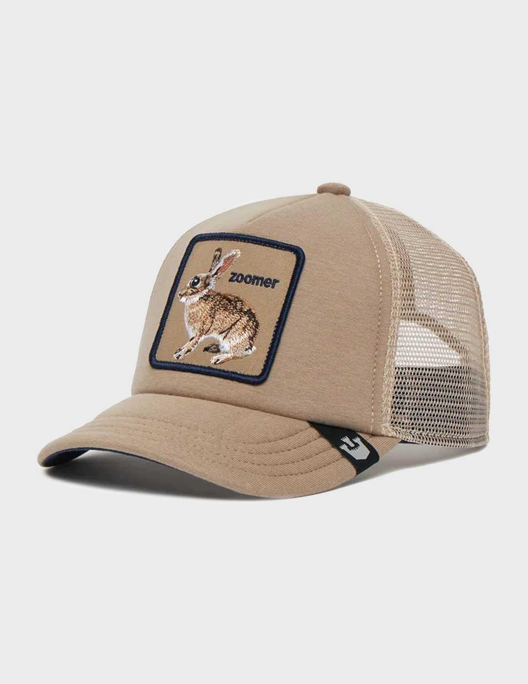 Goorin Ok Zoomer gorra beige para niño y niña