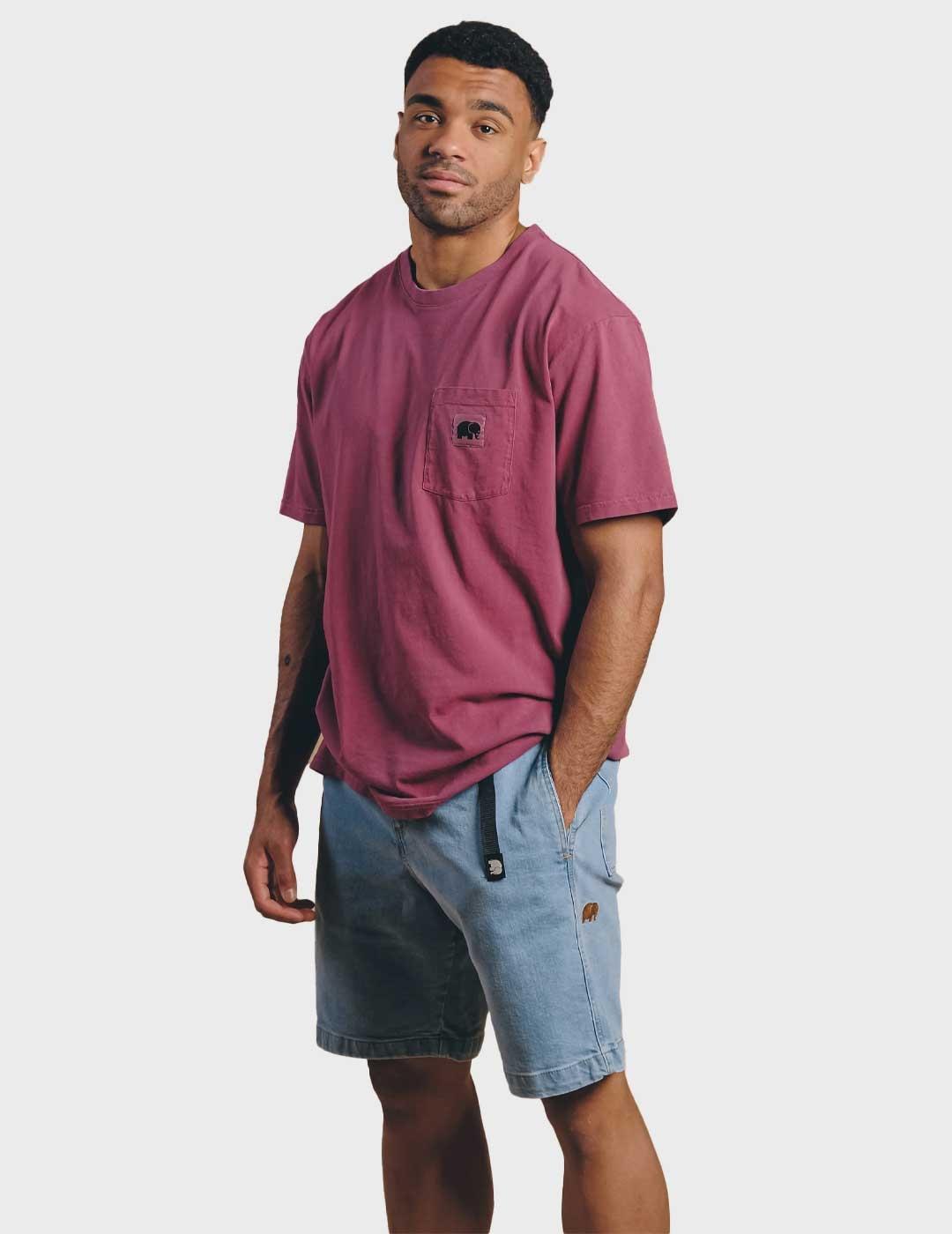 Trendsplant pantalón corto azul para hombre