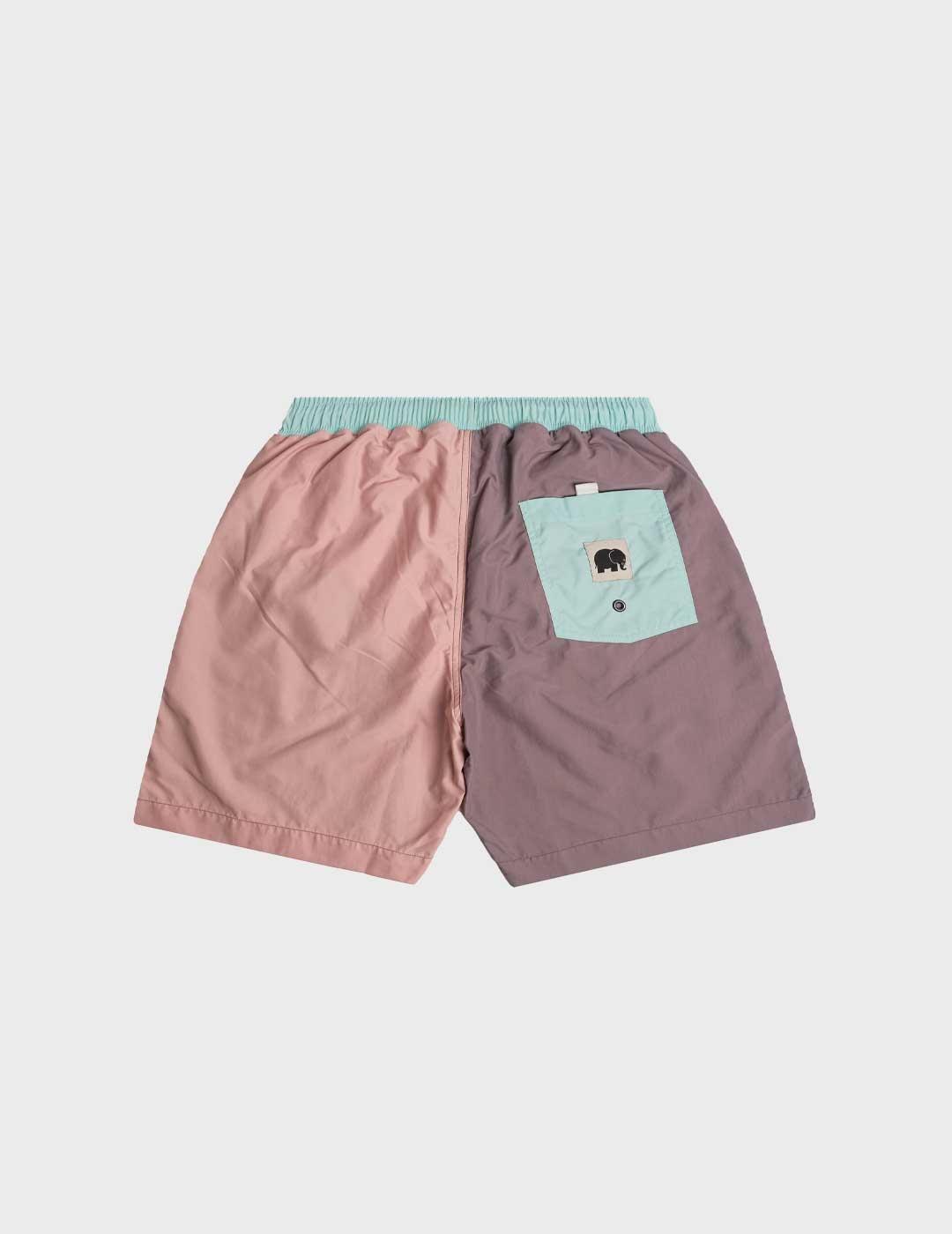 Trendsplant Color Block Q-Nova bañador morado para hombre