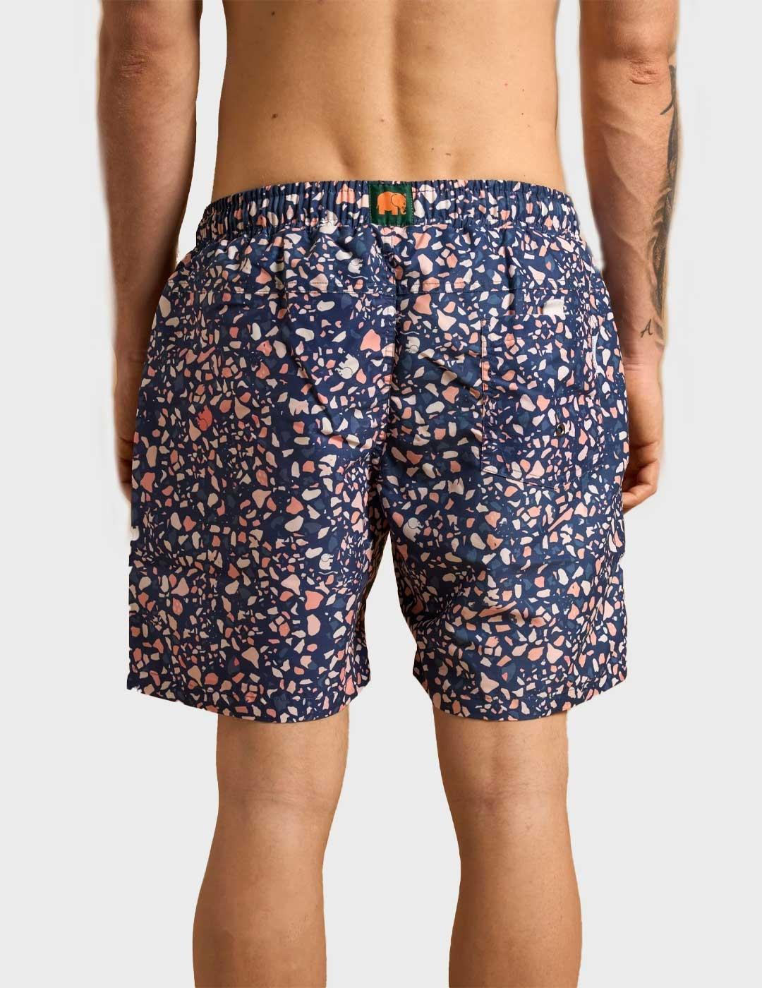 Trendsplant Terrazo bañador marino para hombre