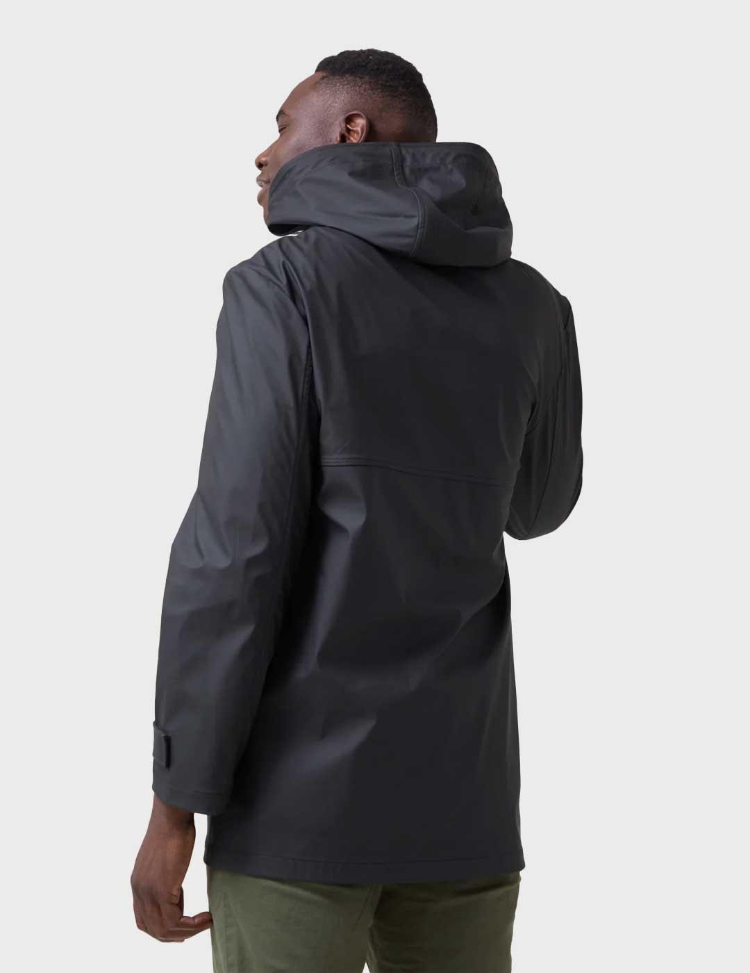 Altonadock chubasquero negro para hombre