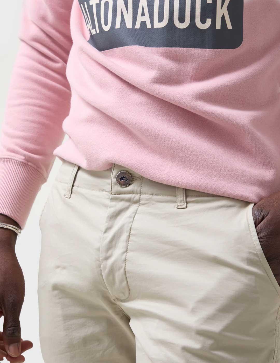 Altonadock pantalón corto beige para hombre