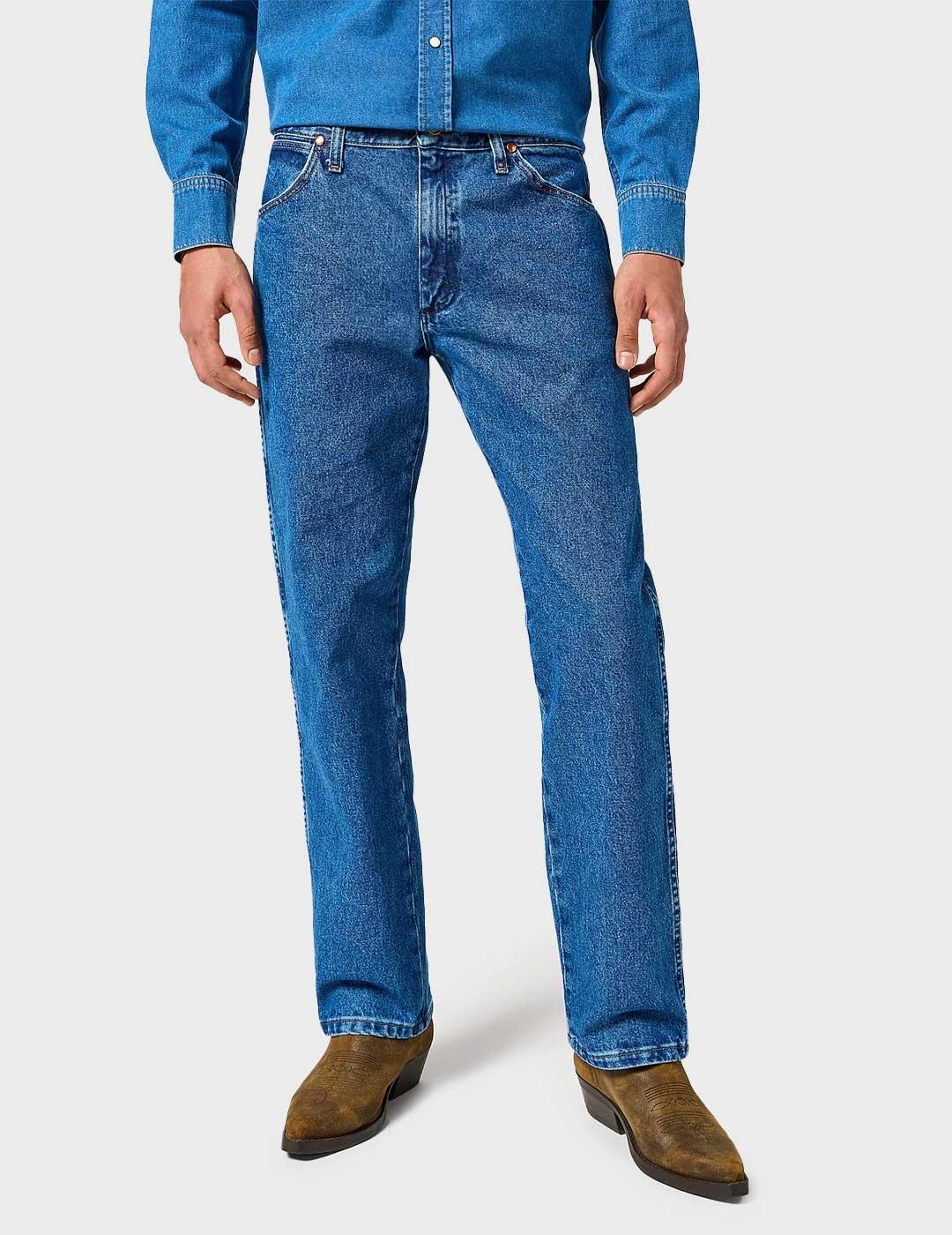 Wrangler 13Mwz pantalón azul para hombre