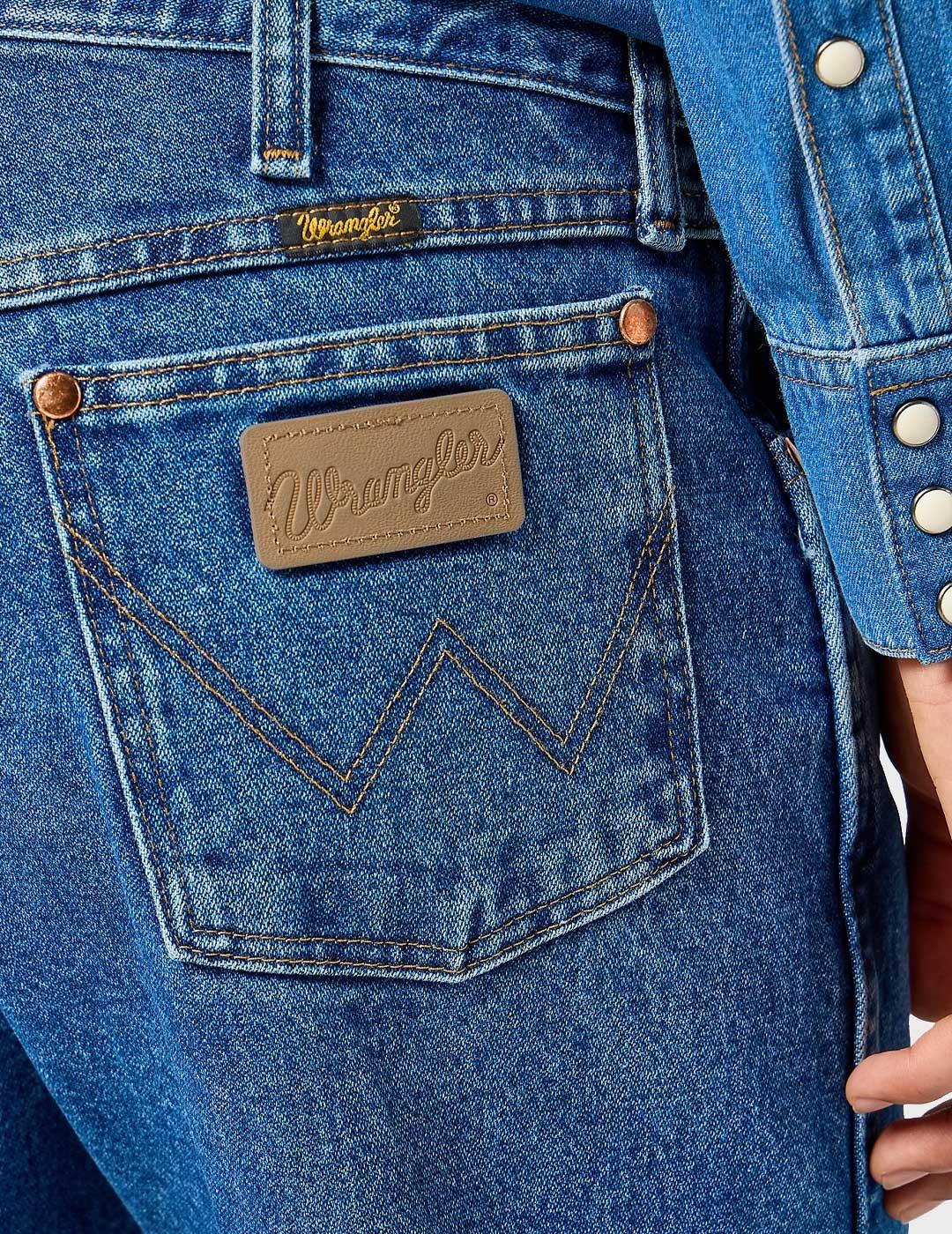 Wrangler 13Mwz pantalón azul para hombre