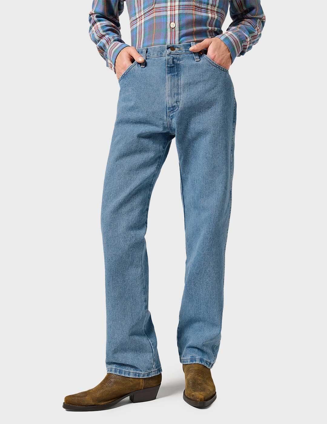 Wrangler 13Mwz pantalón azul para hombre