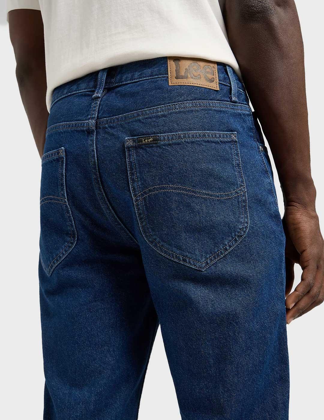 Lee West pantalón azul para hombre