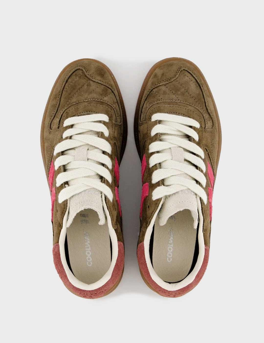 Coolway Goal zapatilla marrón para mujer