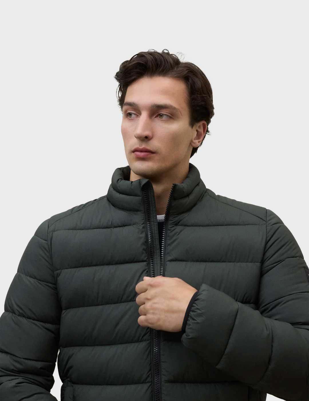Ecoalf Beret chaqueta verde para hombre