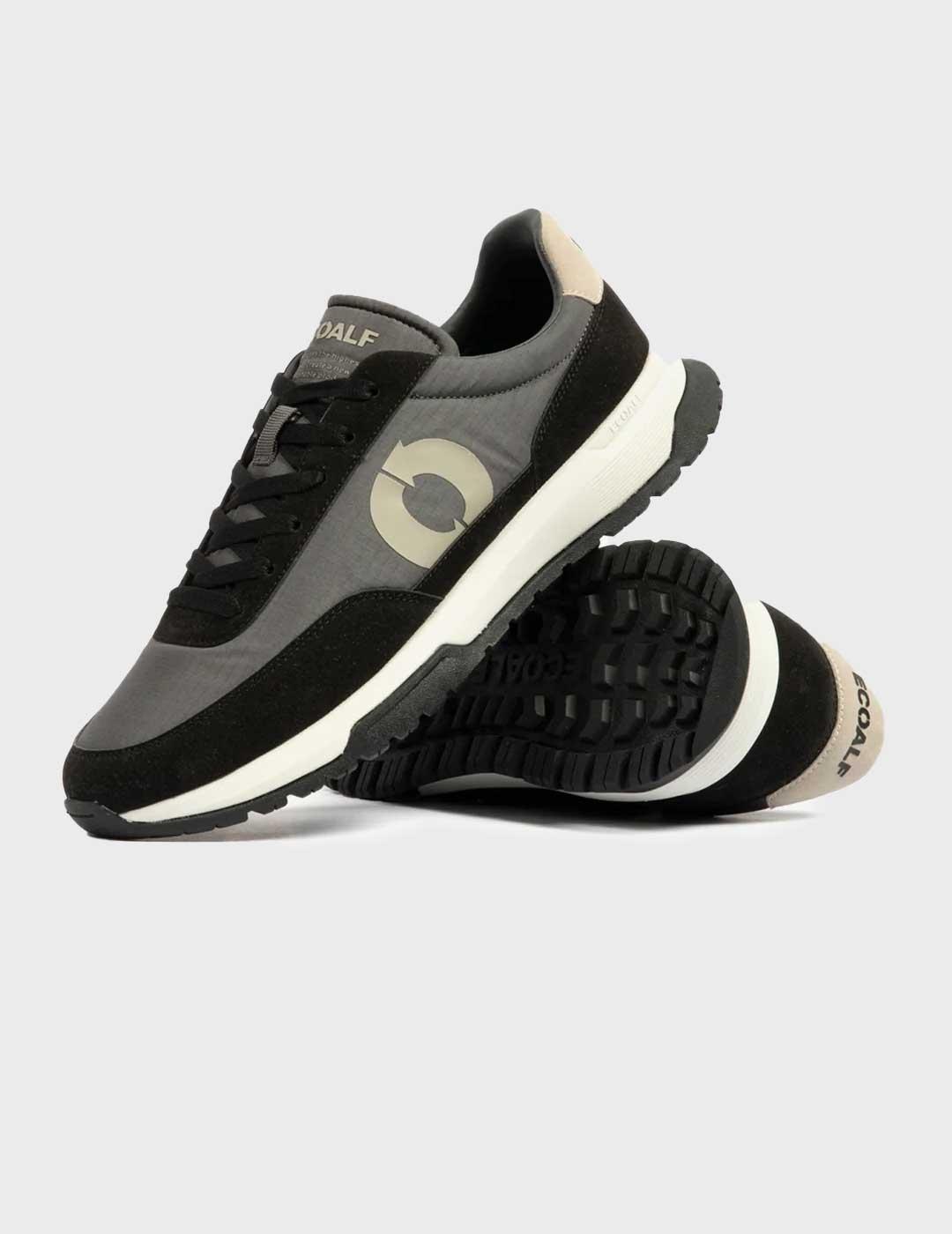 Ecoalf Ventura zapatilla negra para hombre y mujer